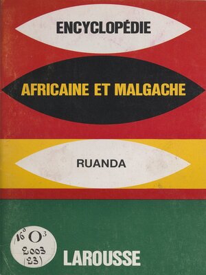 cover image of Encyclopédie africaine et malgache